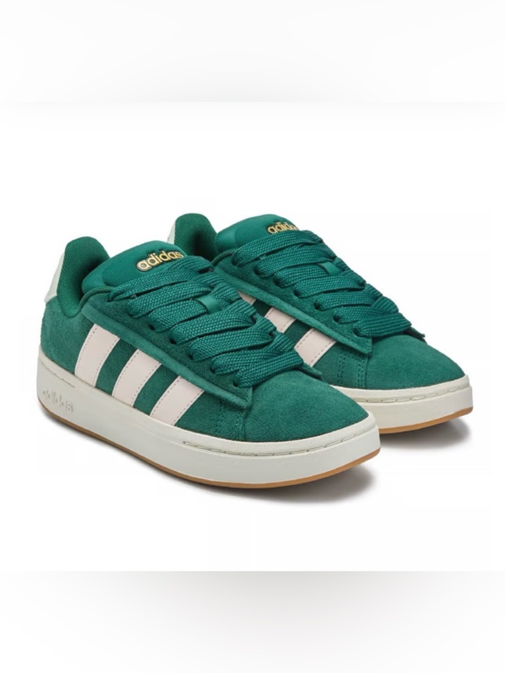 Adidas Women's Grand Court Alpha 00s casual sneakers in a Collegiate Green